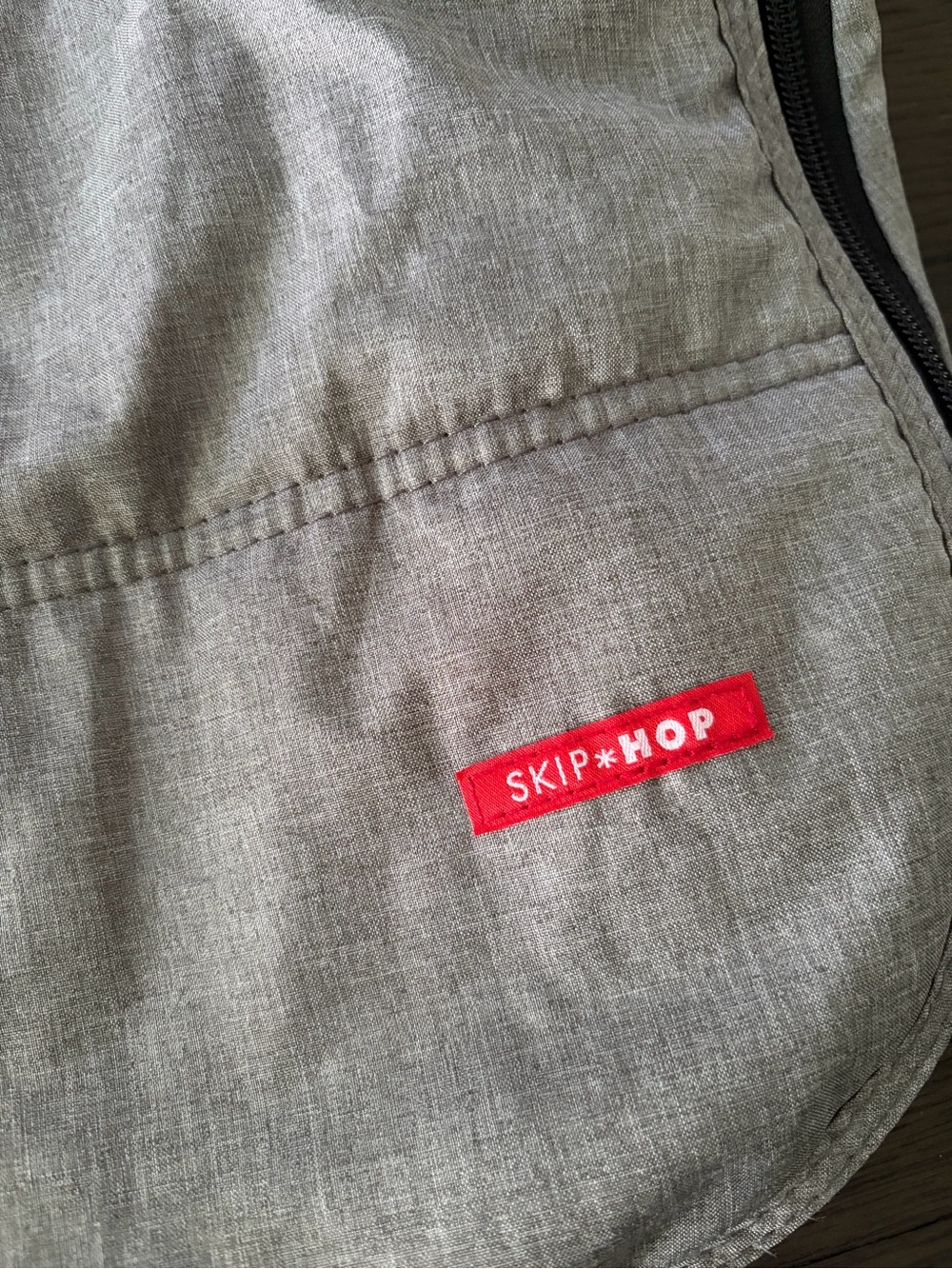 Skip Hop Heather Grey Car Seat Cover - Picture 4 of 6